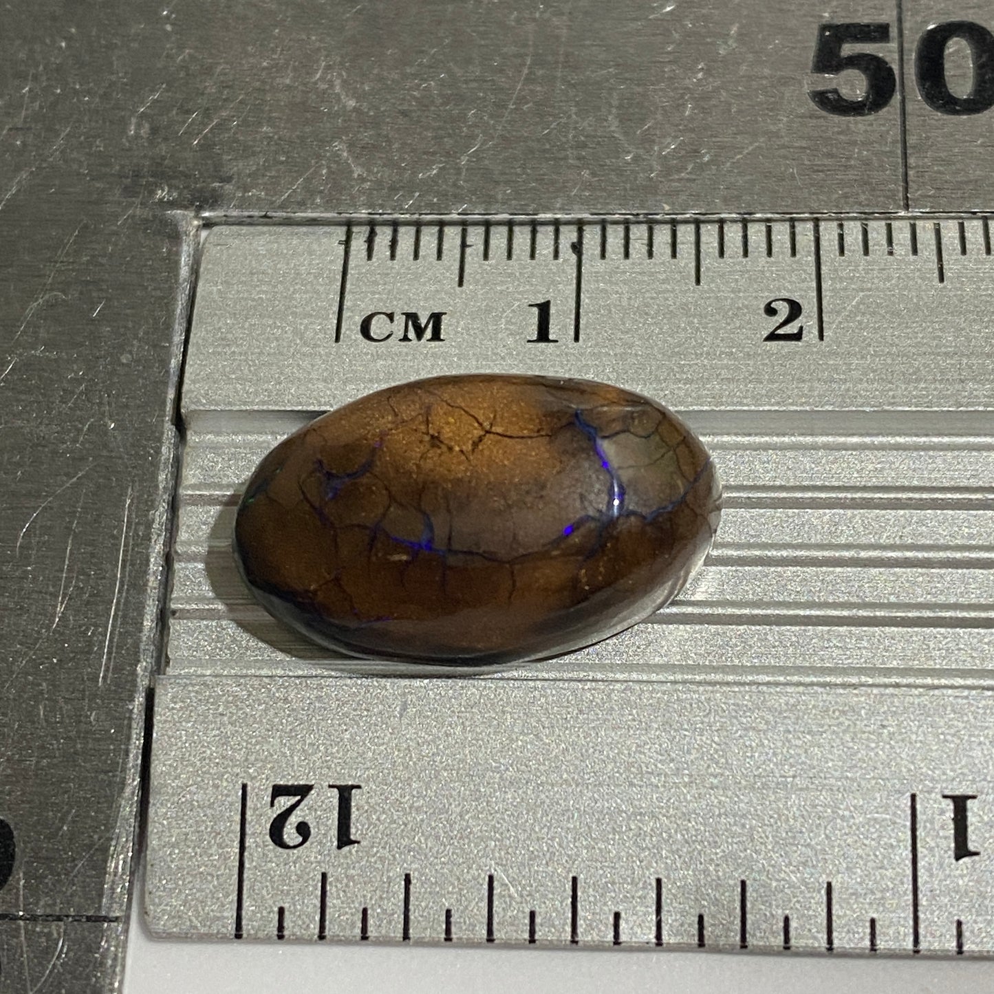 BOULDER OPAL NATURAL GEMSTONE - YAWOH OPAL FIELDS, AUSTRALIA  15.52Ct MFG1896