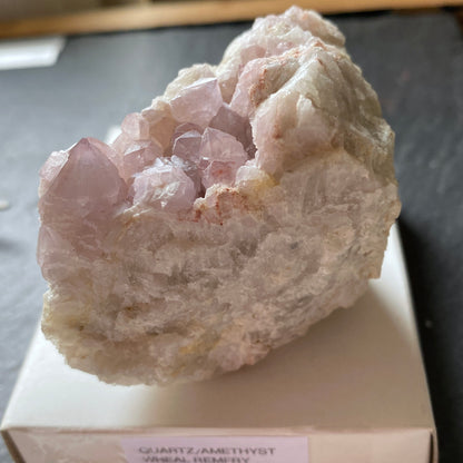 AMETHYST QUARTZ FROM WHEAL REMFRY, CORNWALL, ENGLAND 173g MF1786