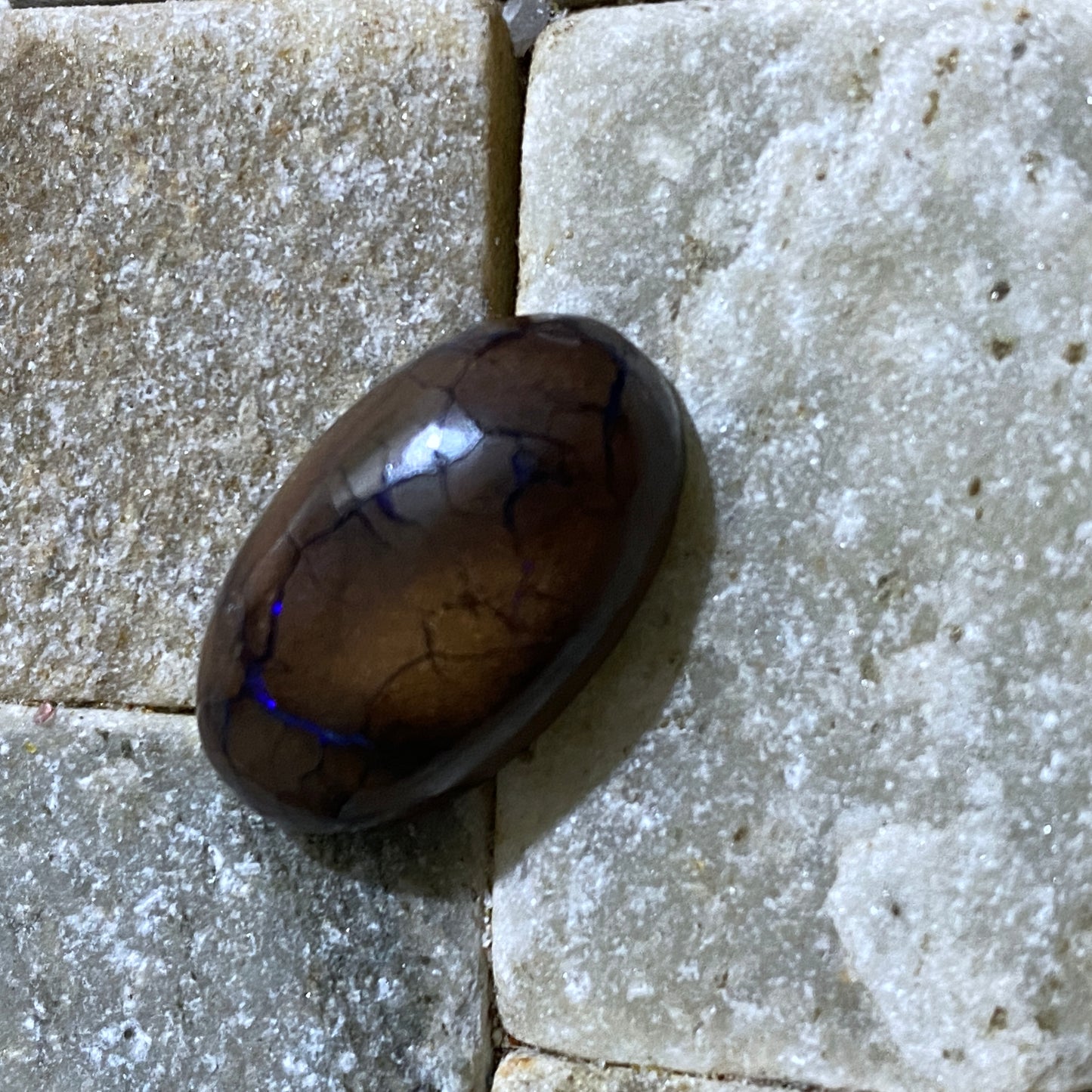 BOULDER OPAL NATURAL GEMSTONE - YAWOH OPAL FIELDS, AUSTRALIA  15.52Ct MFG1896