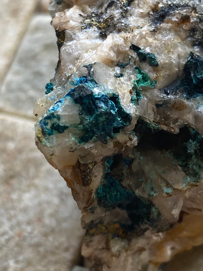 CONNELLITE [ETC] : SOUTH TOLCARNE MINE, BEACON, CAMBORNE, CORNWALL 58g
