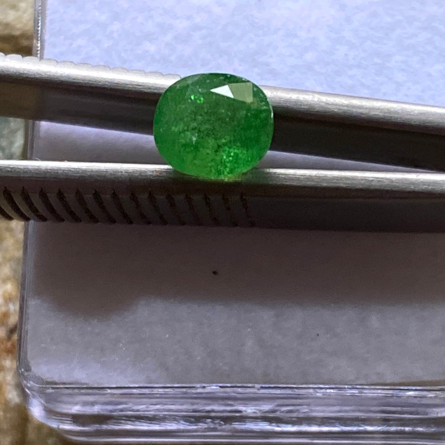 TSAVORITE GARNET RARE GEMSTONE - MERALANI HILLS, TANZANIA 1.44Ct MFG2323