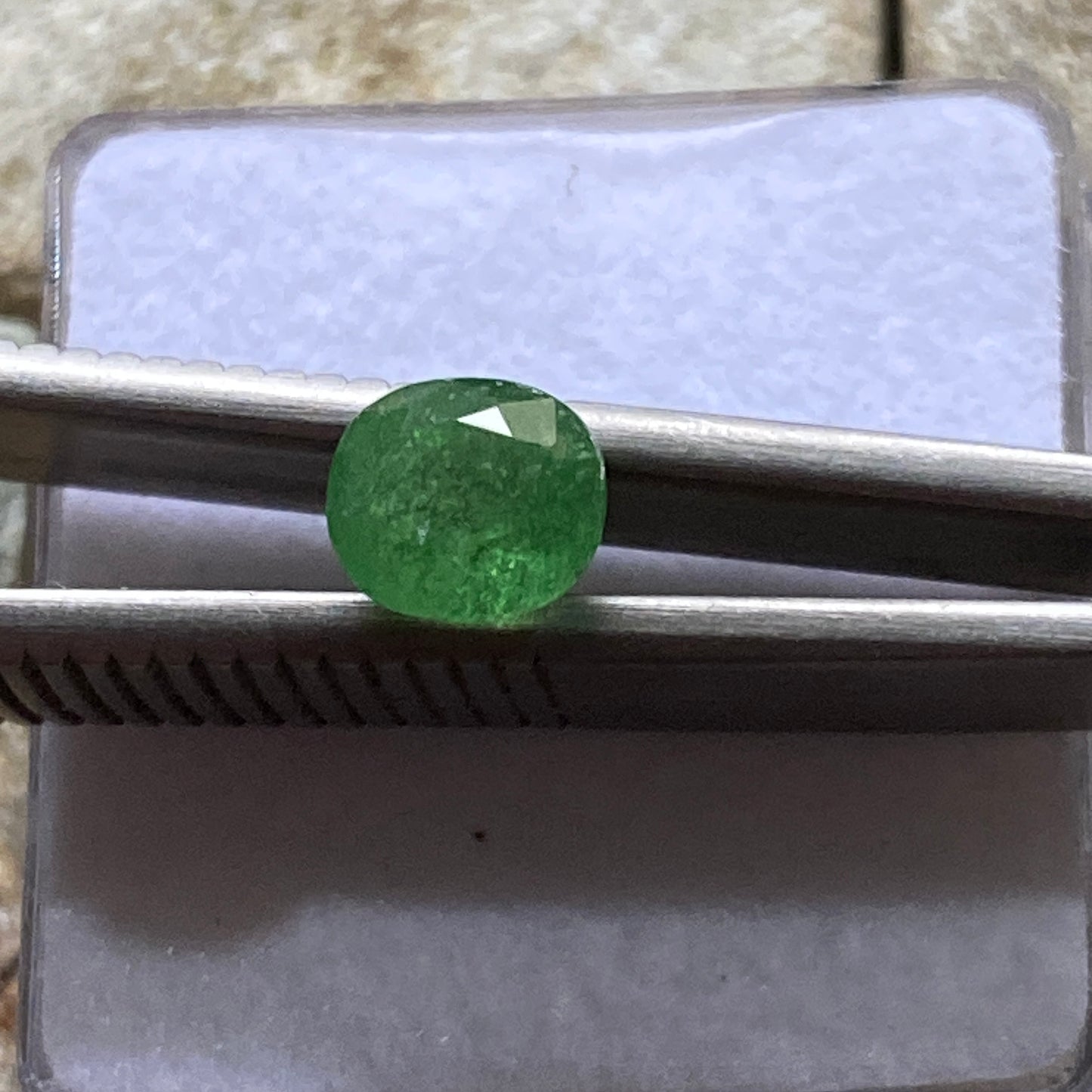 TSAVORITE GARNET RARE GEMSTONE - MERALANI HILLS, TANZANIA 1.44Ct MFG2323