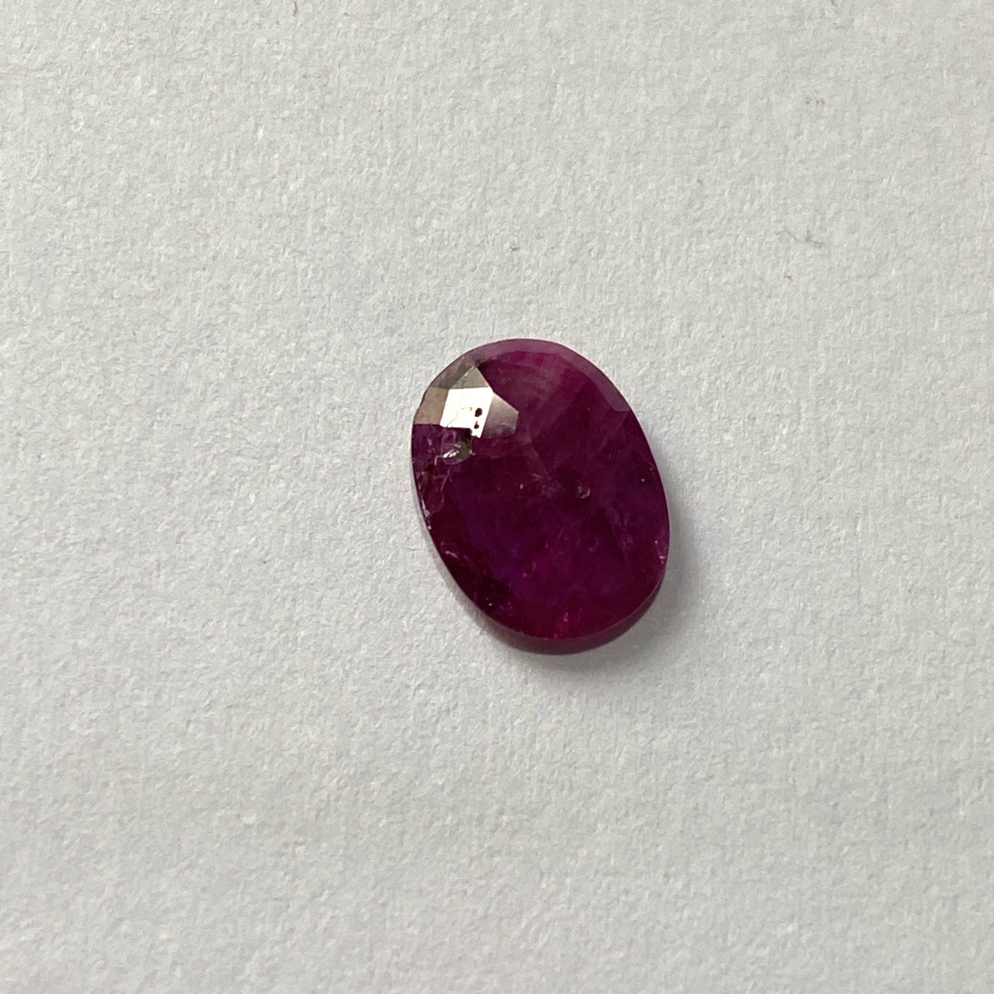 RUBY CORUNDUM NATURAL GEMSTONE - CHANTHABURI, THAILAND 1.58Ct MFG1537