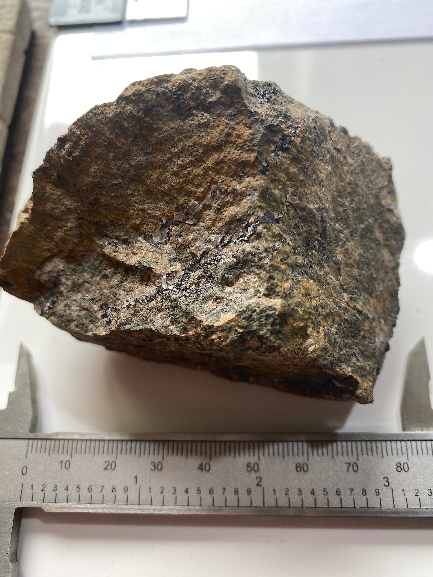 CASSITERITE IN MATRIX : WHEAL EDWARD, ST JUST, CORNWALL. 253g MF5011