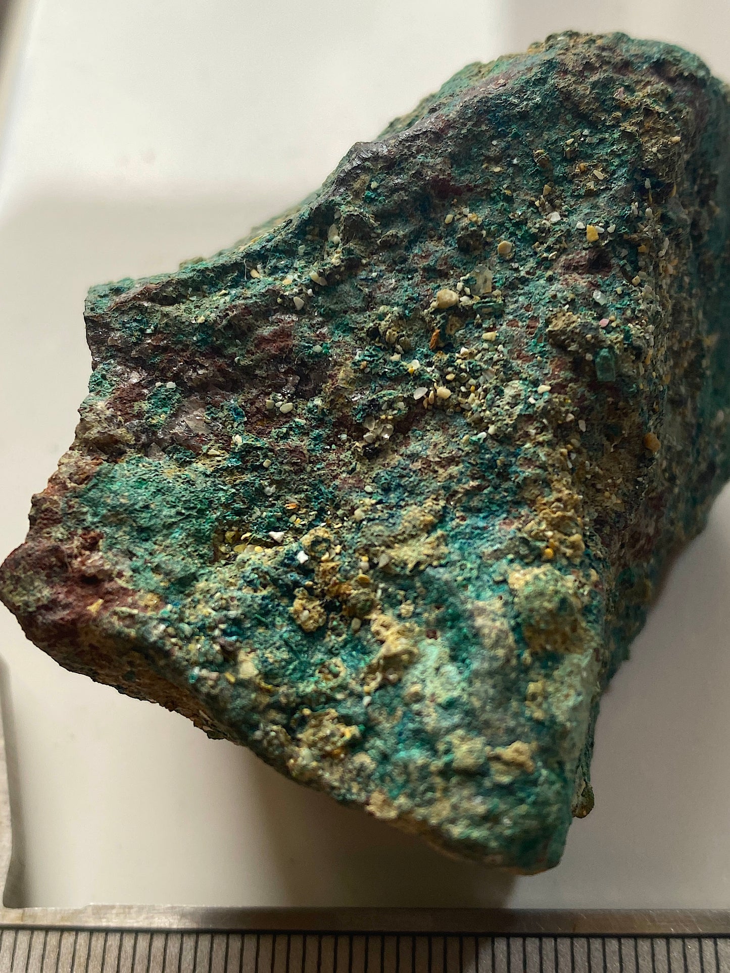 CHALCOPHYLLITE [ETC] : SOUTH TOLCARNE MINE, BEACON, CAMBORNE, CORNWALL 213g MF5012