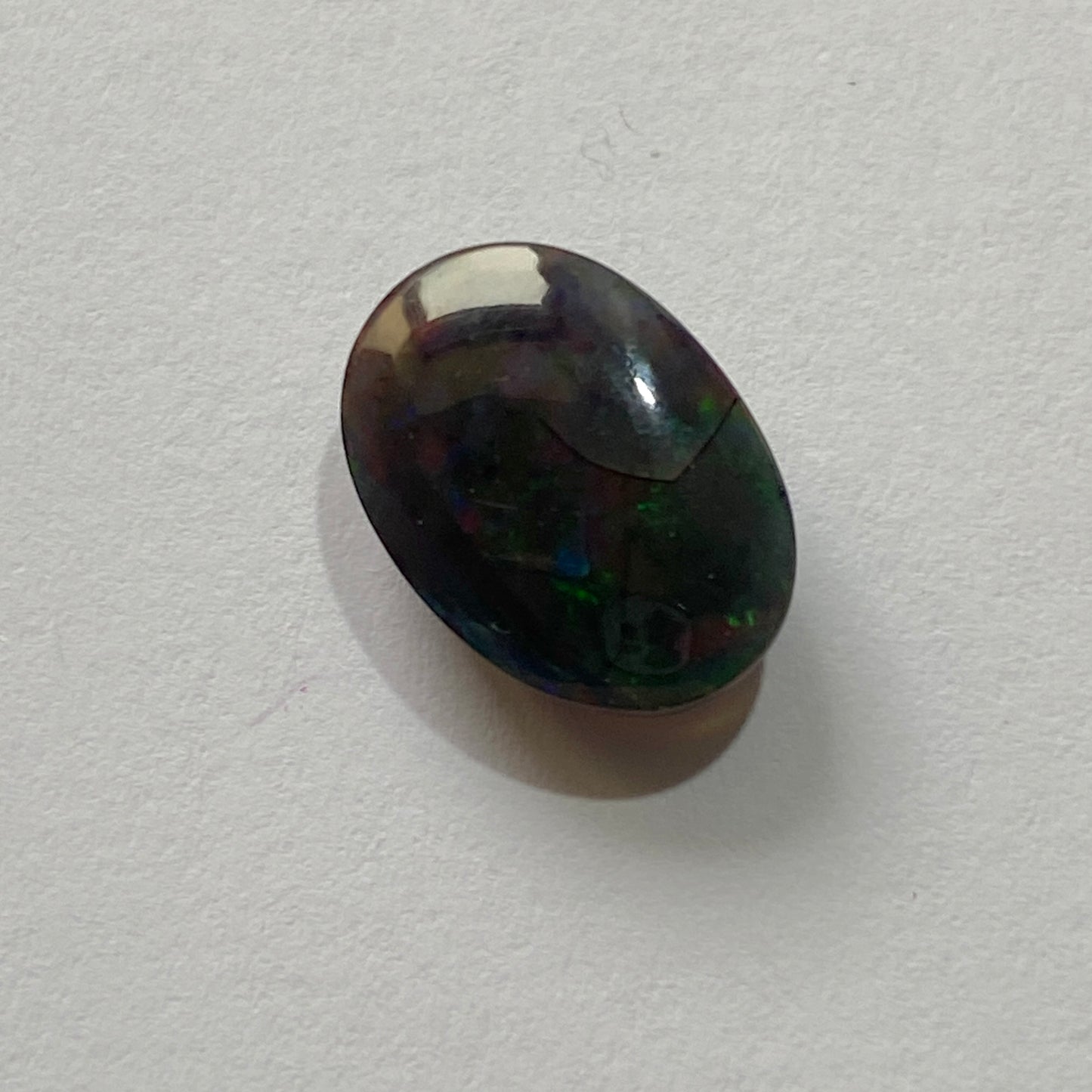 BLACK OPAL NATURAL GEMSTONE - COOBER PEDY, AUSTRALIA 2.78Ct MFG2332