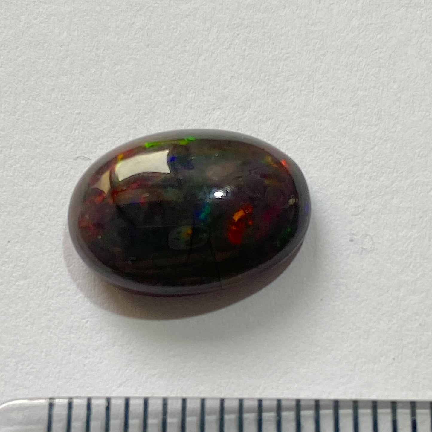 BLACK OPAL NATURAL GEMSTONE - COOBER PEDY, AUSTRALIA 2.78Ct MFG2332