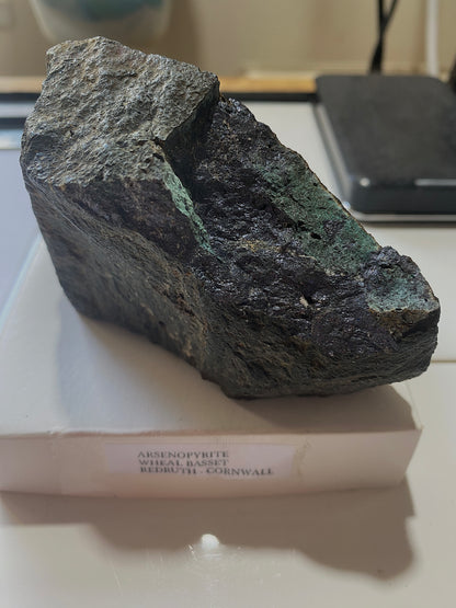 ARSENOPYRITE HEAVY SPECIMEN : WHEAL BASSET, REDRUTH, CORNWALL 733g MF5013