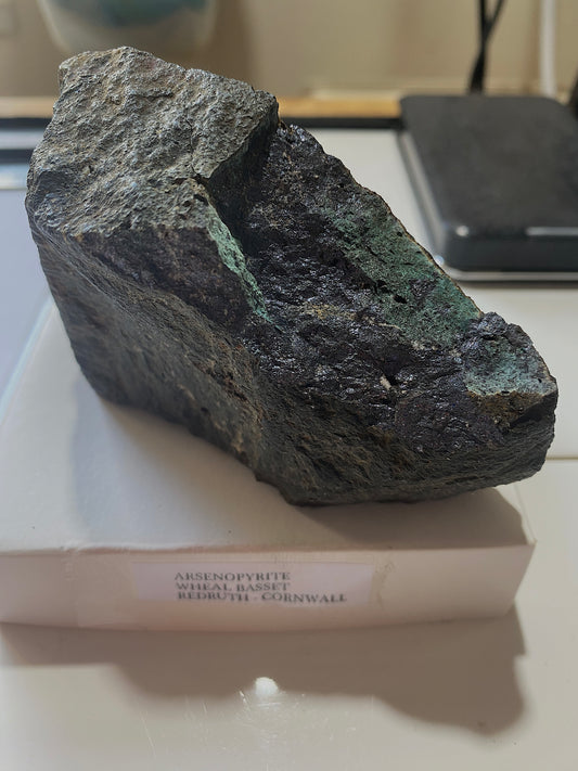 ARSENOPYRITE HEAVY SPECIMEN : WHEAL BASSET, REDRUTH, CORNWALL 733g MF5013