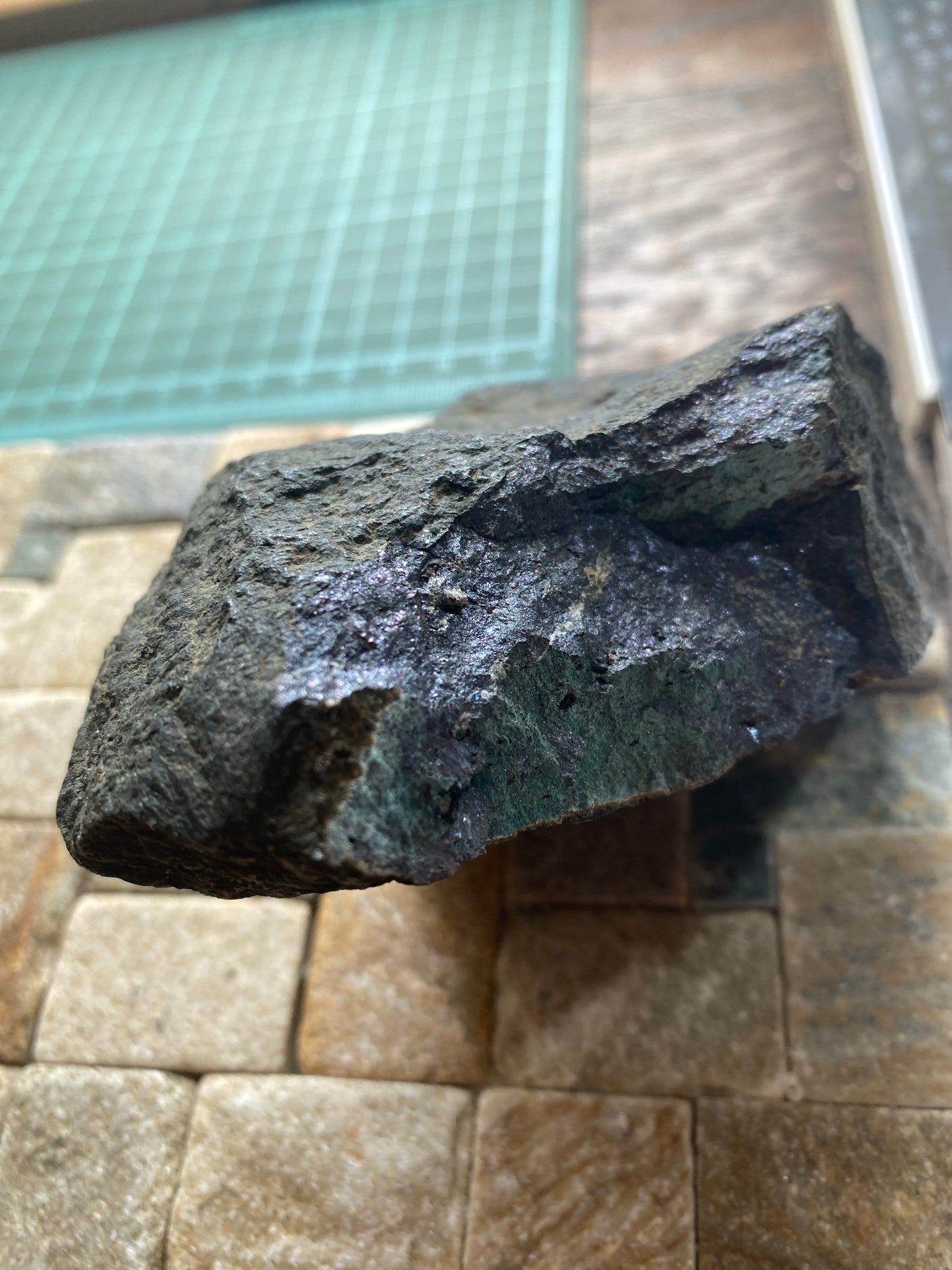 ARSENOPYRITE HEAVY SPECIMEN : WHEAL BASSET, REDRUTH, CORNWALL 733g MF5013