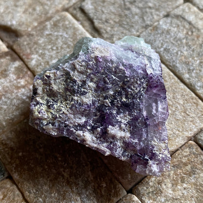 FLUORITE FROM WHEAL REMFRY, FRADDON, CORNWALL, ENGLAND 32g