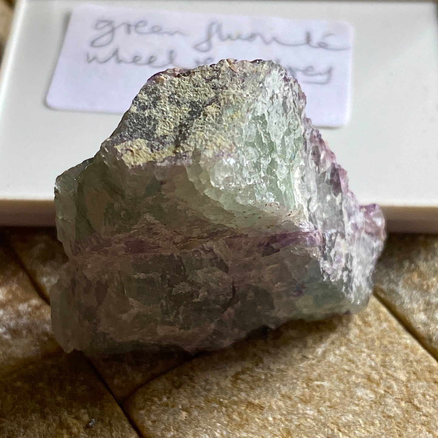 FLUORITE FROM WHEAL REMFRY, FRADDON, CORNWALL, ENGLAND 32g