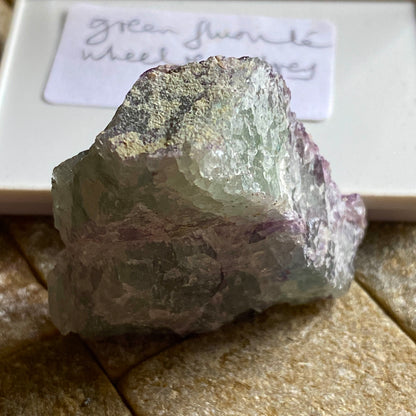 FLUORITE FROM WHEAL REMFRY, FRADDON, CORNWALL, ENGLAND 32g