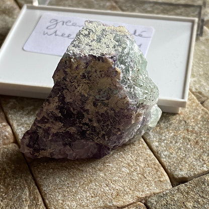 FLUORITE FROM WHEAL REMFRY, FRADDON, CORNWALL, ENGLAND 32g