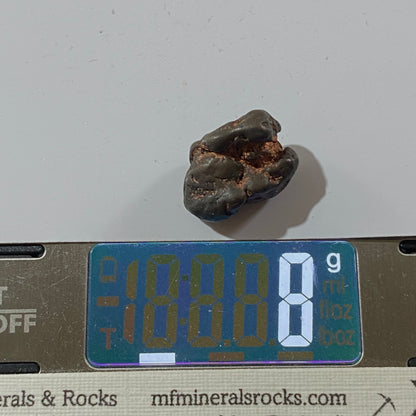 COPPER NUGGET UNUSUAL SPECIMEN  - AHMEEK MINE, MICHIGAN, U.S.A. 8g MF1313