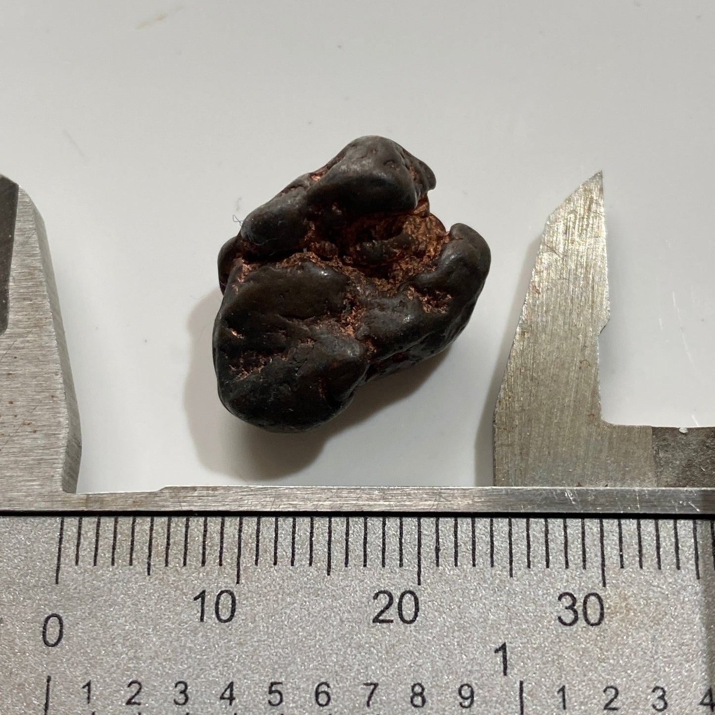 COPPER NUGGET UNUSUAL SPECIMEN  - AHMEEK MINE, MICHIGAN, U.S.A. 8g MF1313