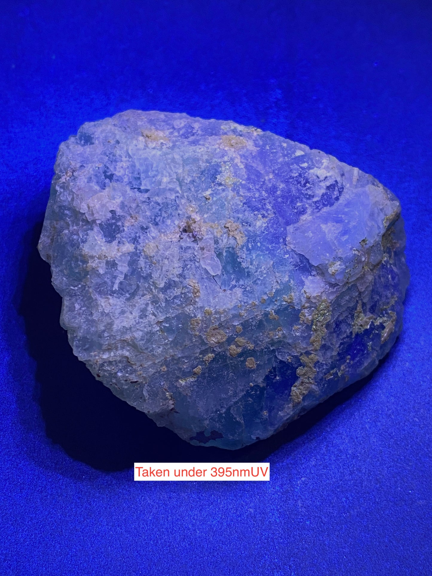 FLUORITE : SOUTH TOLCARNE MINE, BEACON, CAMBORNE, CORNWALL 91g MF5018