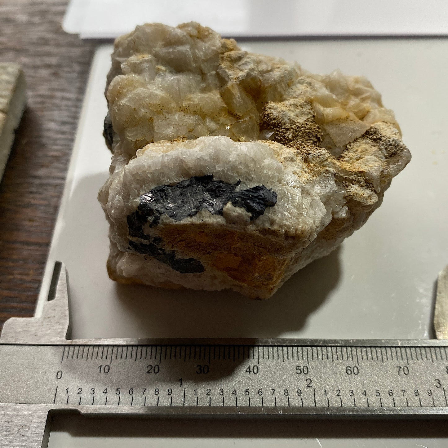 GALENA/FLUORITE/QUARTZ ETC - WHEAL MARY ANN, MENHENIOT, CORNWALL 302g MF1316