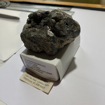 GALENA/SPHALERITE SOLID DENSE ORE SPECIMEN FROM AUSTRALIA. 320g MF1335