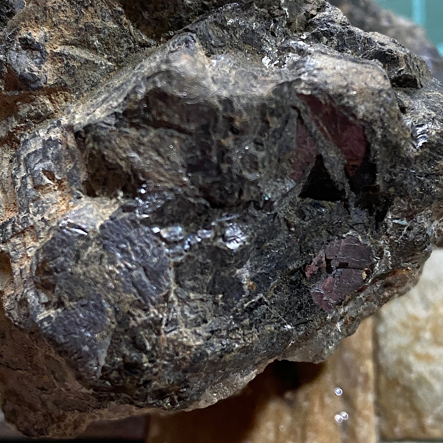 GALENA/SPHALERITE SOLID DENSE ORE SPECIMEN FROM AUSTRALIA. 320g MF1335