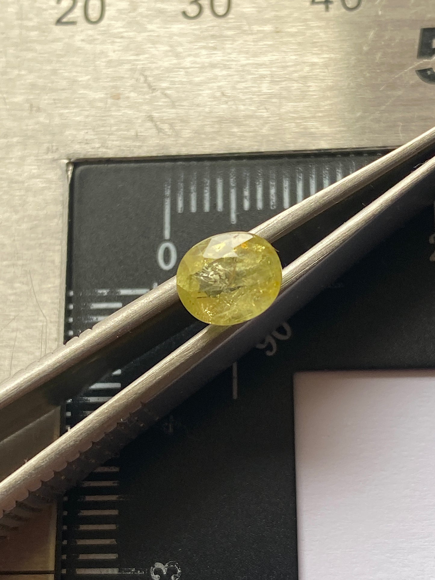CLINOZOISITE GEMSTONE : SUSA VALLEY, TURIN, PIEDMONT - ITALY. 1.47Ct. MFG4945