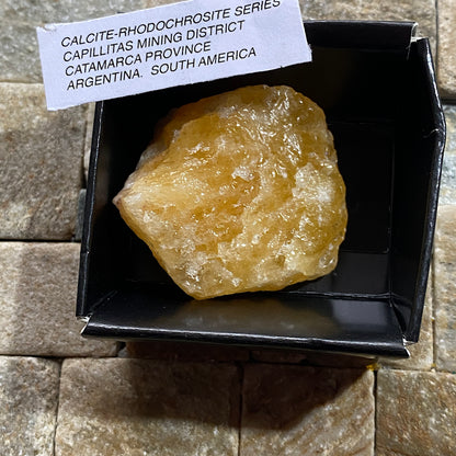 CALCITE-RHODOCHROSITE SERIES - CAPILLITAS MINING DISTRICT, ARGENTINA 31g MF1333