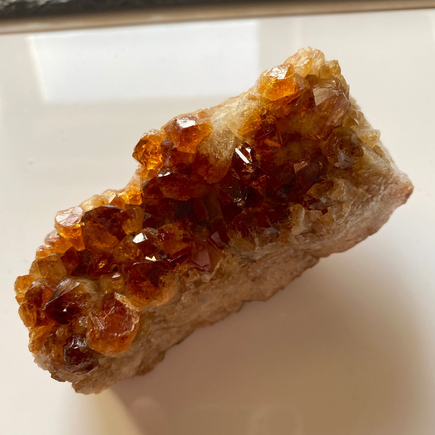 CITRINE QUARTZ FROM IRAI, RIO GRANDE DO SUL, BRAZIL WELL SIZED 392g MF1794