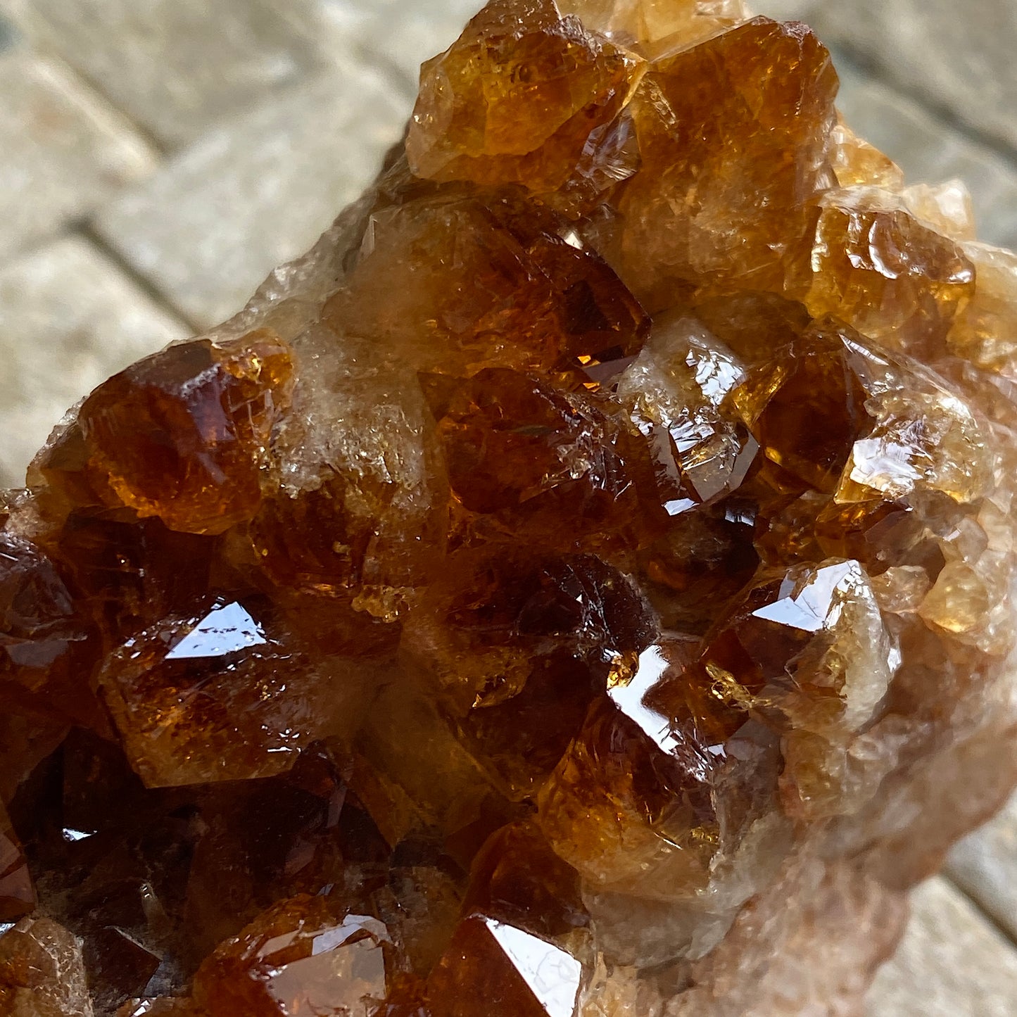 CITRINE QUARTZ FROM IRAI, RIO GRANDE DO SUL, BRAZIL WELL SIZED 392g MF1794