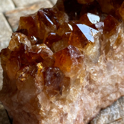 CITRINE QUARTZ FROM IRAI, RIO GRANDE DO SUL, BRAZIL WELL SIZED 392g MF1794