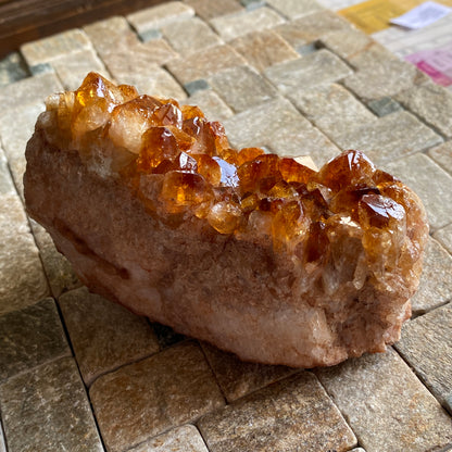 CITRINE QUARTZ FROM IRAI, RIO GRANDE DO SUL, BRAZIL WELL SIZED 392g MF1794