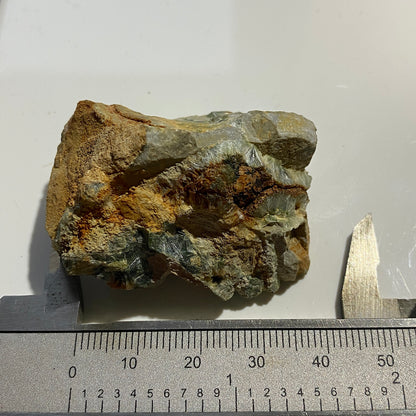 WAVELLITE ON MATRIX : MAULDIN MOUNTAIN, ARKANSAS, U.S.A. 37g MF1348