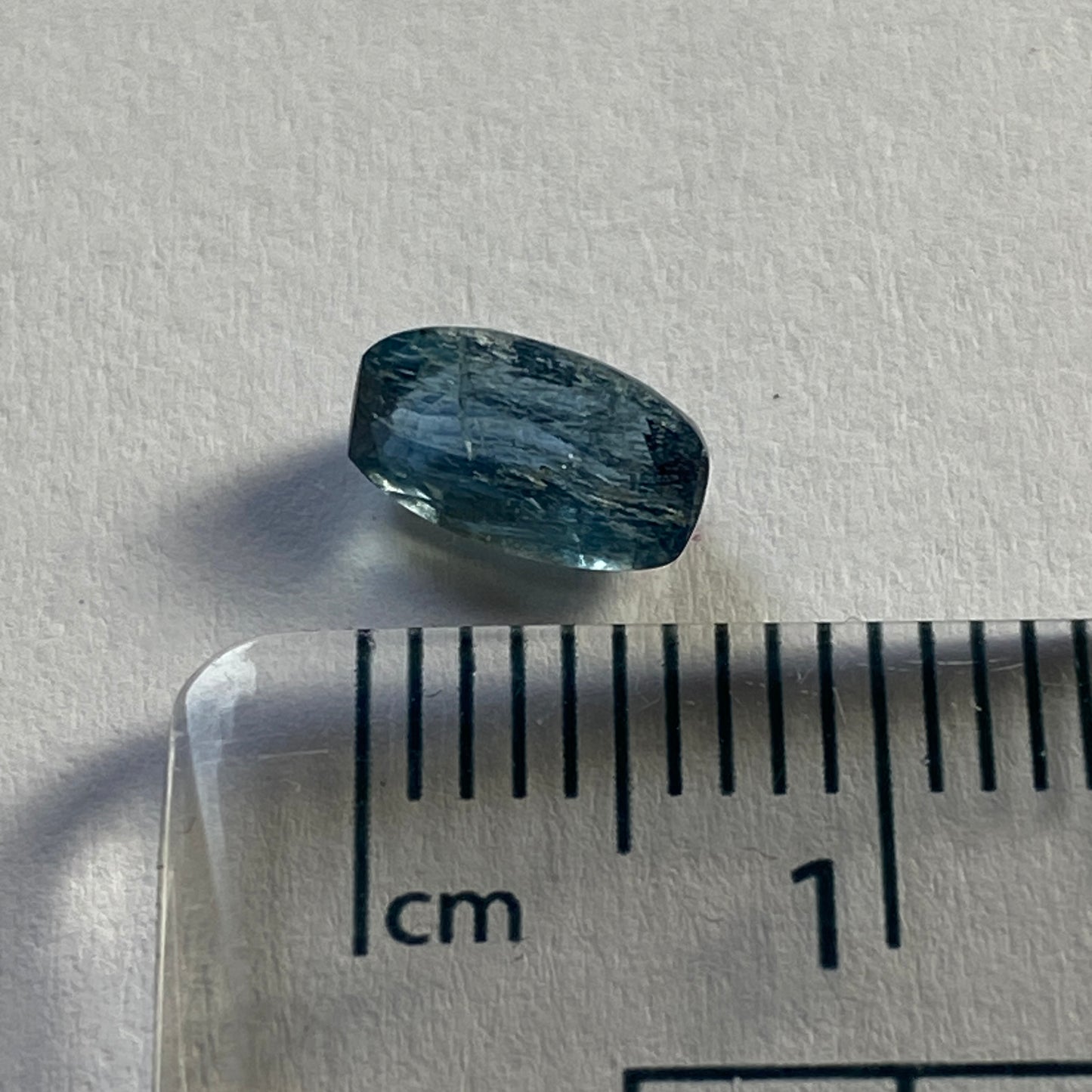 RARE BLUE TOURMALINE GEMSTONE - PEDERNEIRA MINE, MINAS GERAIS, BRAZIL O.80Ct MFG2309