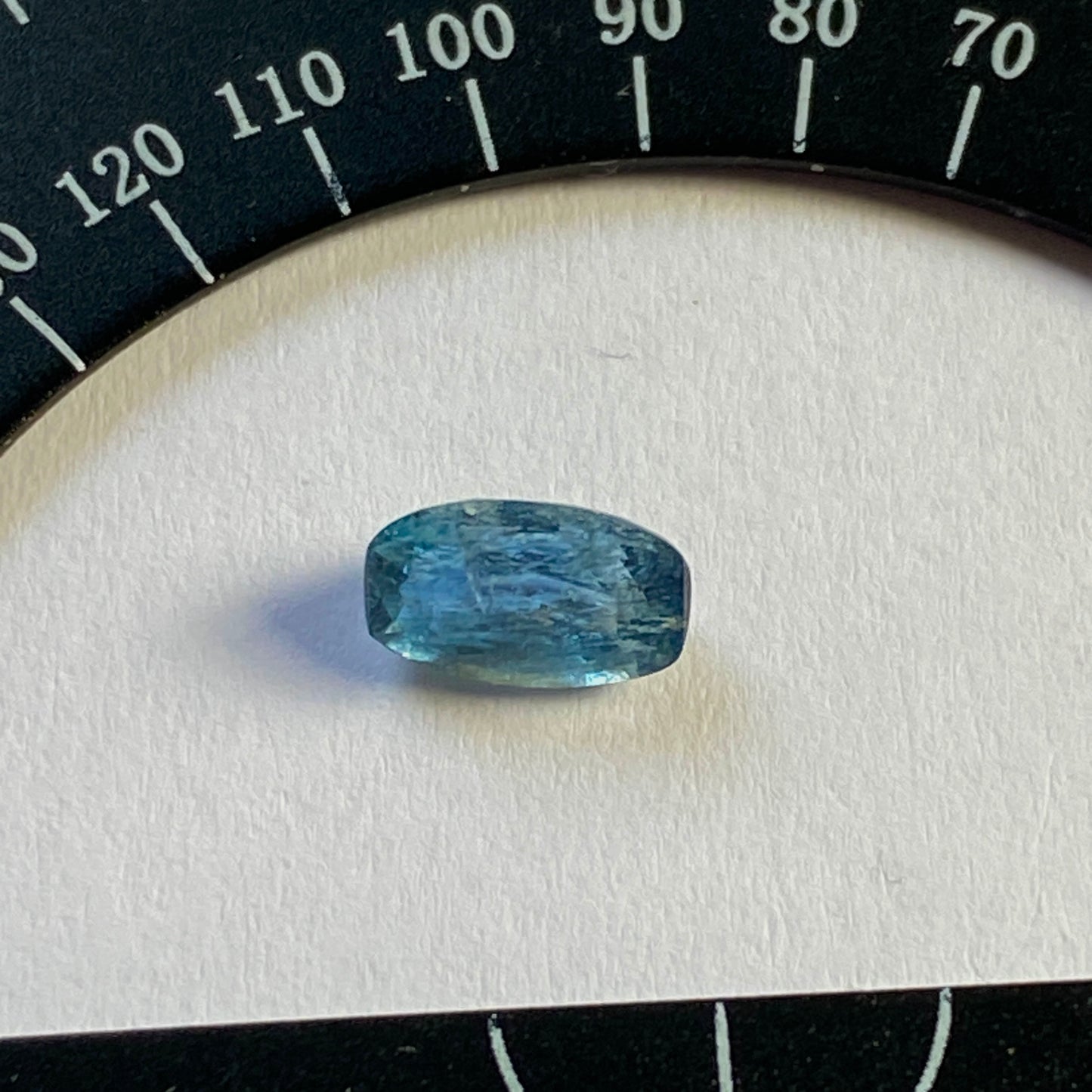 RARE BLUE TOURMALINE GEMSTONE - PEDERNEIRA MINE, MINAS GERAIS, BRAZIL O.80Ct MFG2309