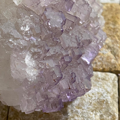 FLUORITE ON CELESTINE - TULE MINE, COAHUILA, MEXICO 70g  MF4127