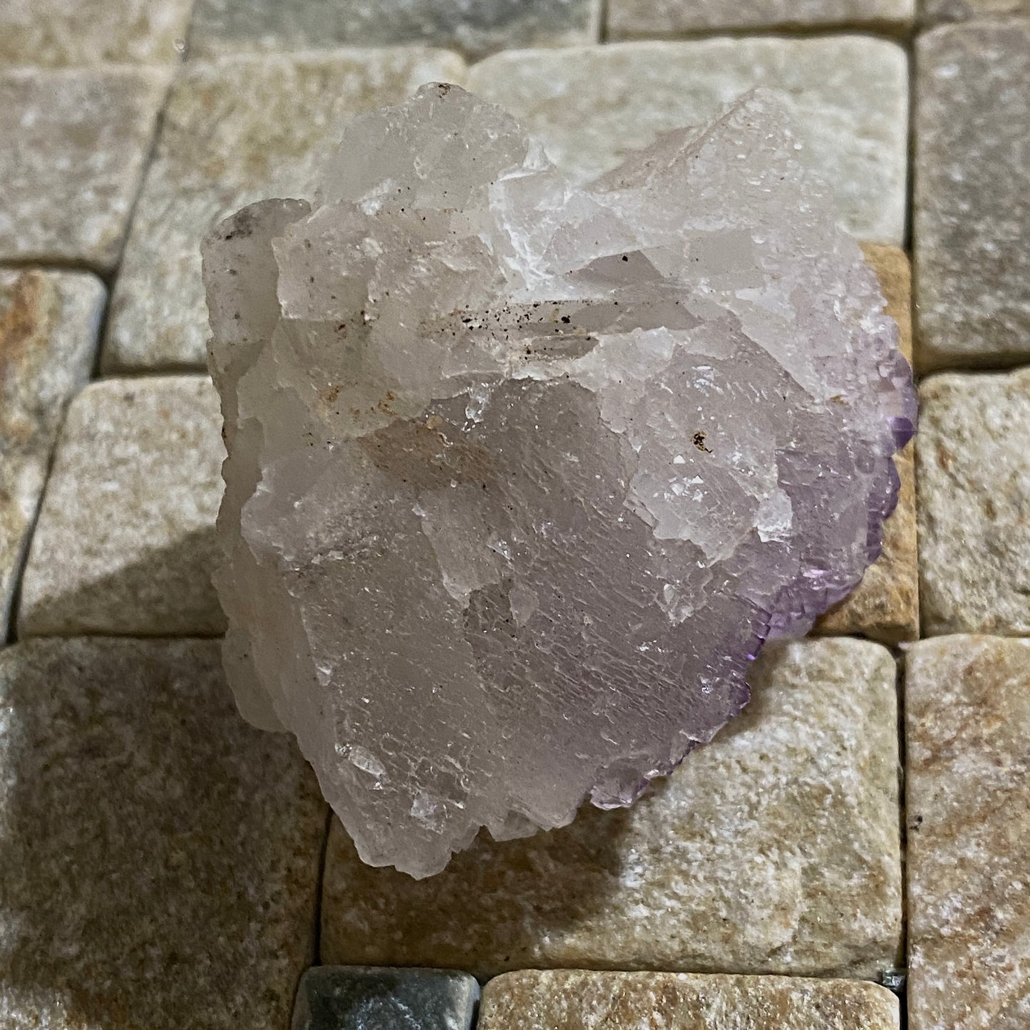 FLUORITE ON CELESTINE - TULE MINE, COAHUILA, MEXICO 70g  MF4127