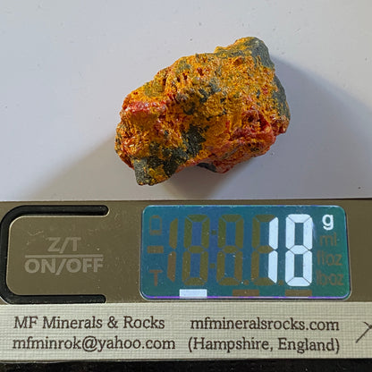 ORPIMENT FROM GETCHEL MINE, NEVADA, U.S.A. 18g MF1385