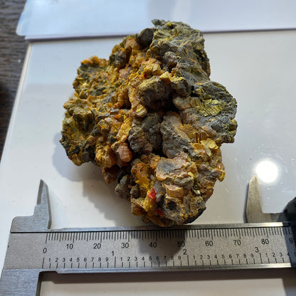 ORPIMENT FROM JIEPAIYU MINE, HUNAN, CHINA. 253g MF1350