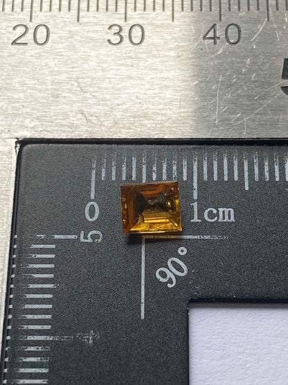 ORANGE TOURMALINE NATURAL GEMSTONE : JAGODA MINE, MKUSHI, ZAMBIA 0.62Ct MFG4955