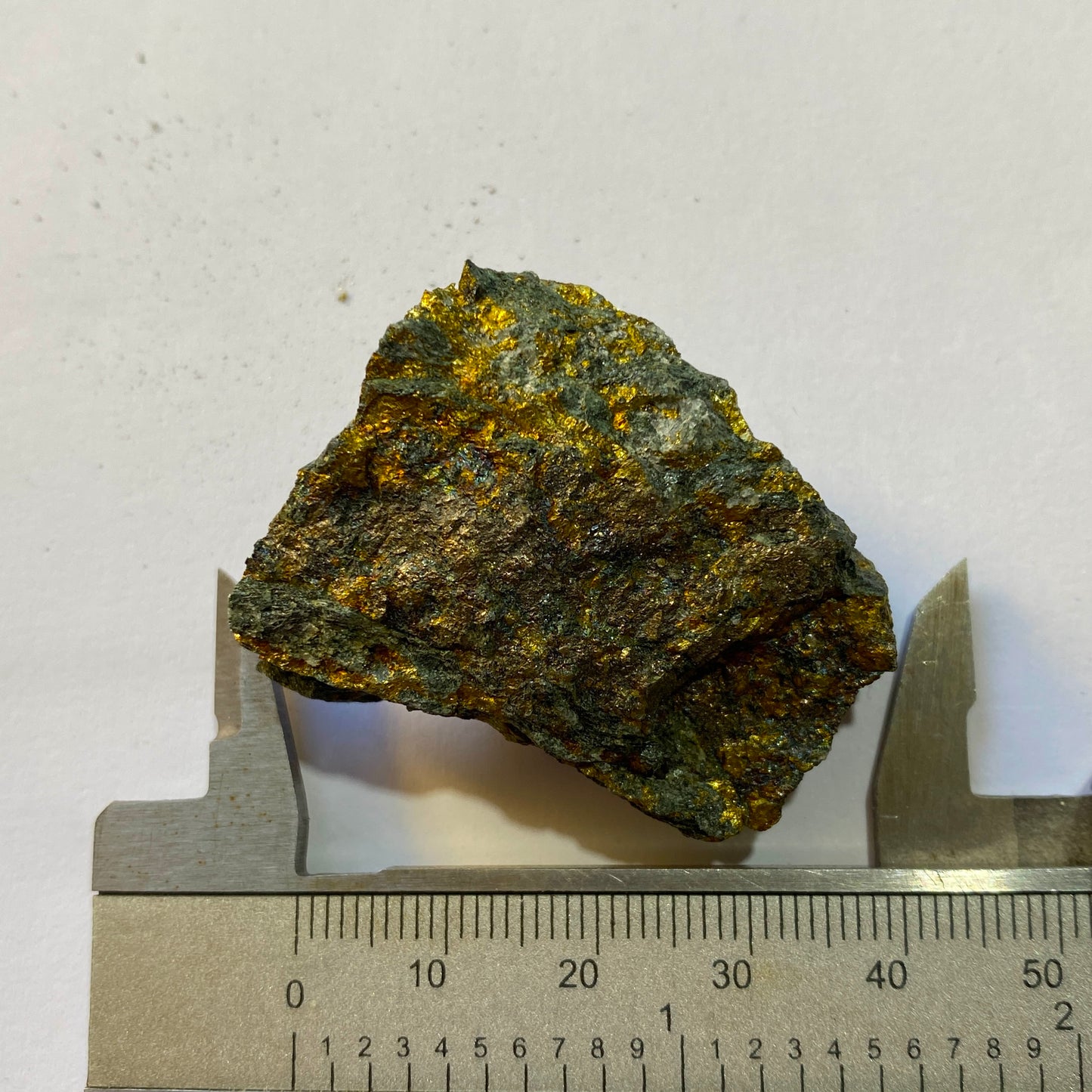 CHALCOPYRITE (ETC) - XEROS MINE, TROODOS MOUNTAINS, CYPRUS 36g  MF4129