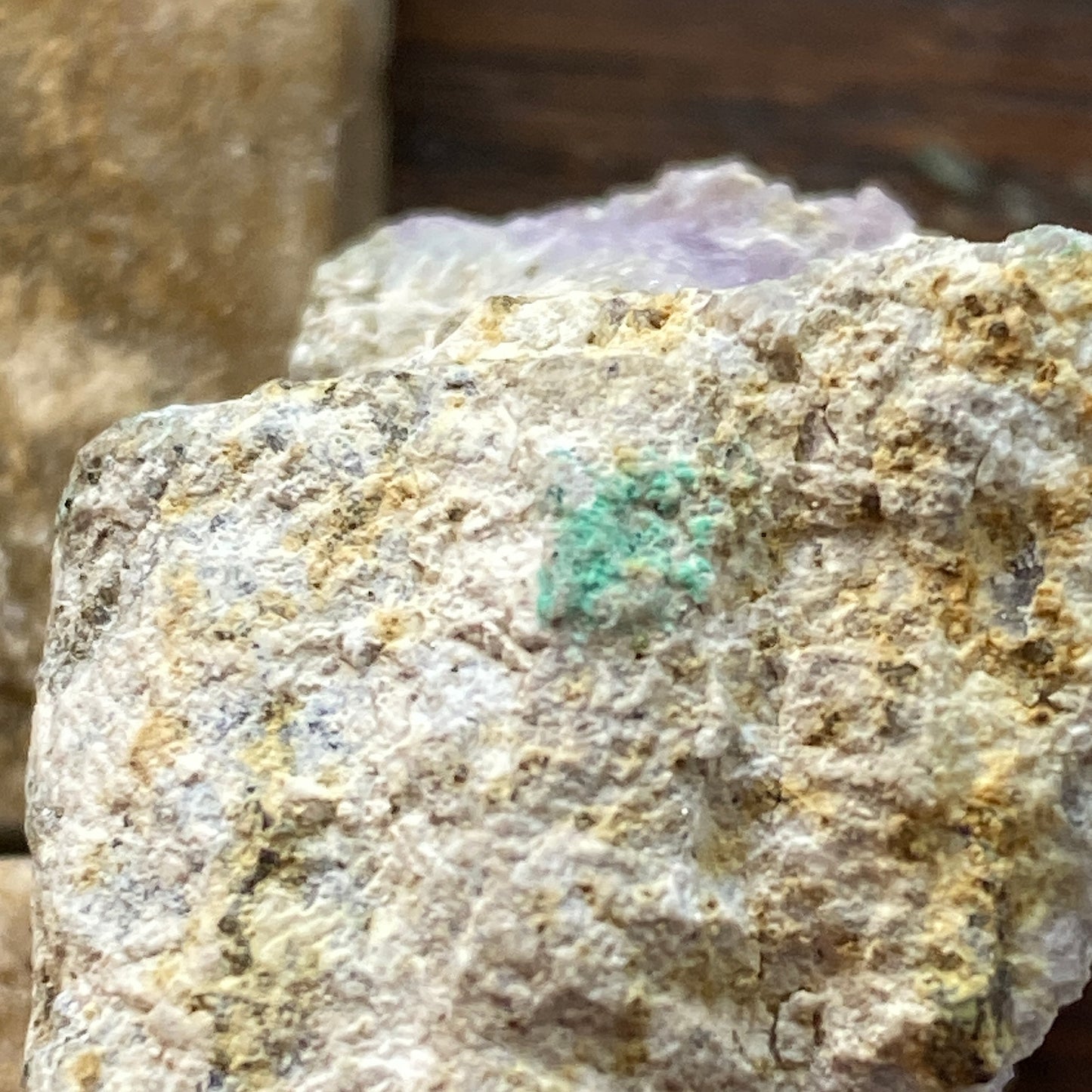 RARE CREEDITE/GEARKSUTITE ETC - HALL'S MINE, SAN ANTONE M.D., NYR CO., NEVADA U.S.A.