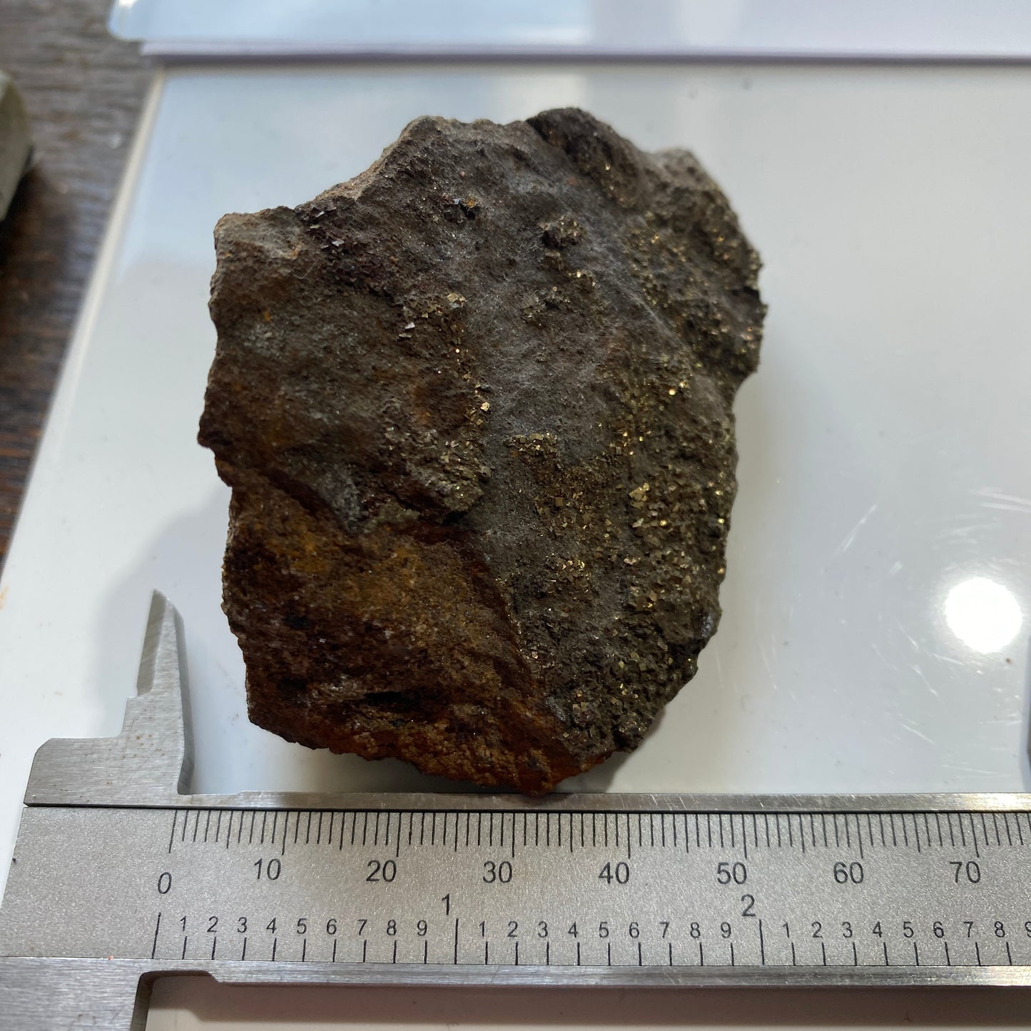 PYRITE ETC FROM LLIWEDD VEIN, SNOWDON, WALES 140g MF1309