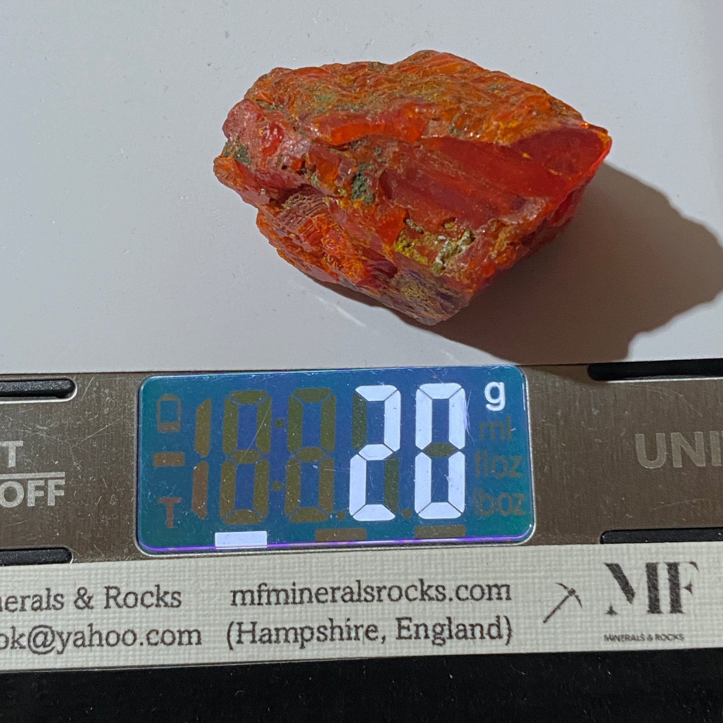 ORPIMENT CRYSTALLISATION FROM QUIRUVILCA MINE, PERU 18g MF1382