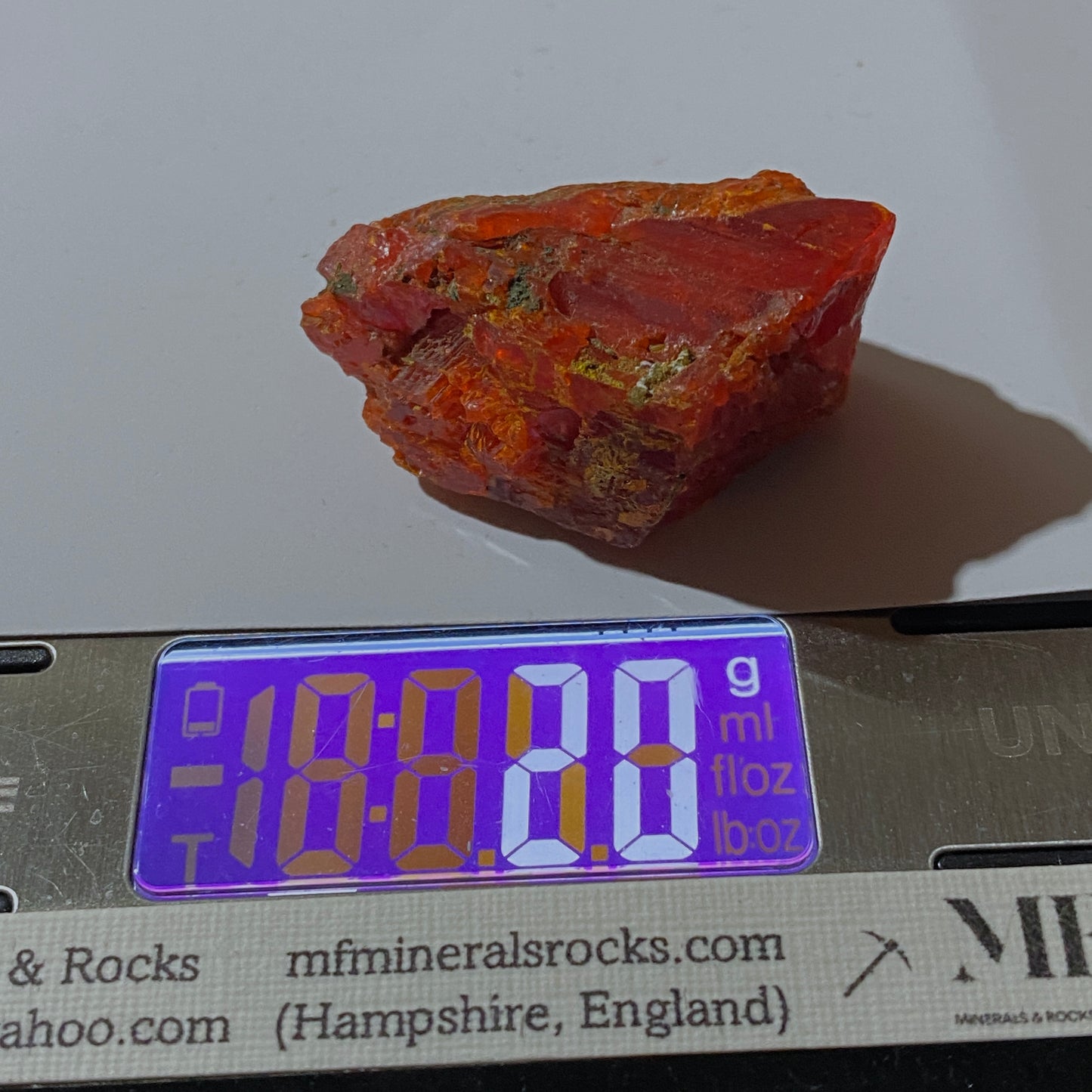 ORPIMENT CRYSTALLISATION FROM QUIRUVILCA MINE, PERU 18g MF1382
