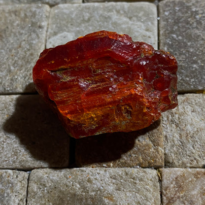 ORPIMENT CRYSTALLISATION FROM QUIRUVILCA MINE, PERU 18g MF1382