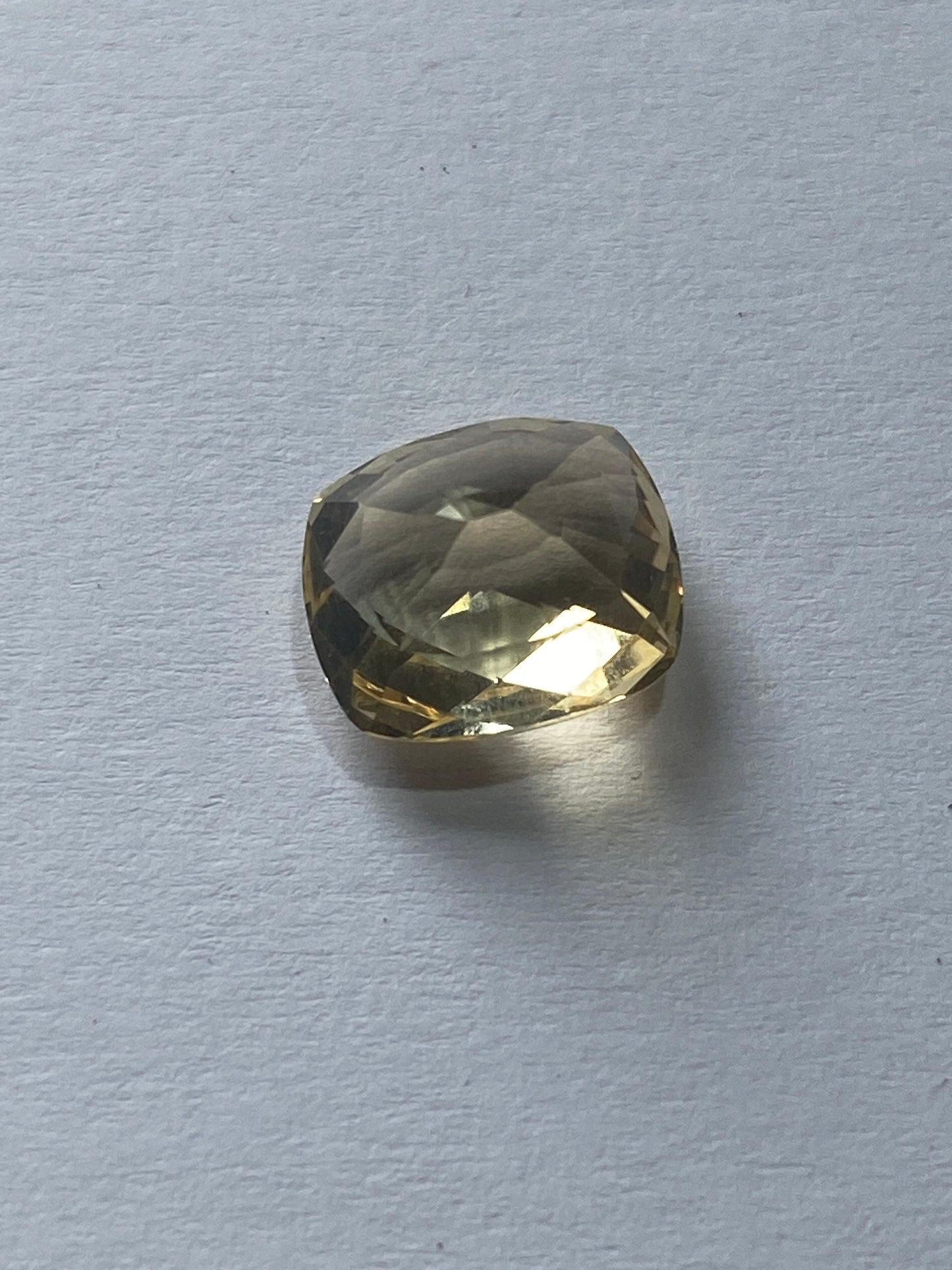 CITRINE QUARTZ NATURAL GEMSTONE : SOLWEZI DISTRICT, N.W. PROVINCE, ZAMBIA 3.14Ct MFG4959