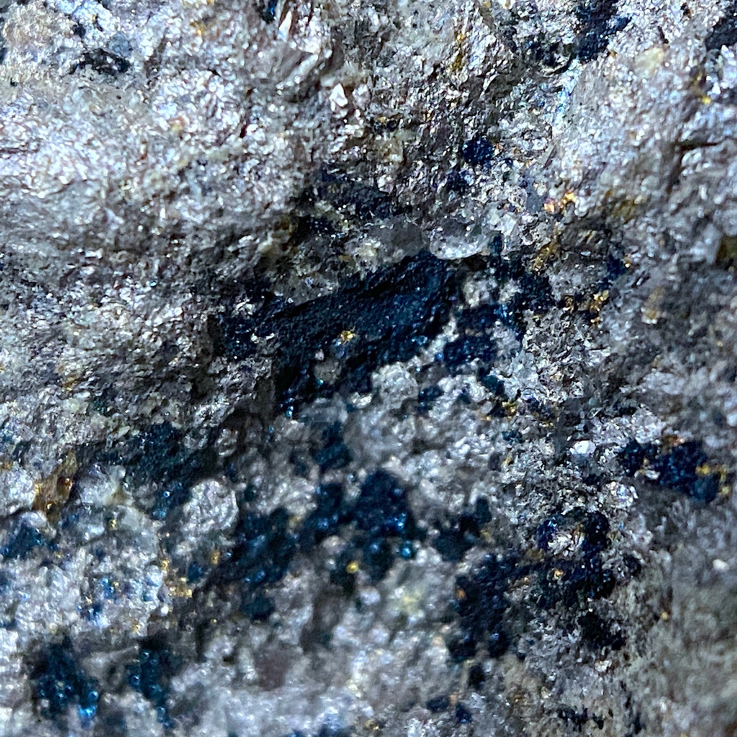 CHALCOCITE [ETC] - NORTH LEVANT MINE, TREWELLARD, ST JUST, CORNWALL  104g MF1369
