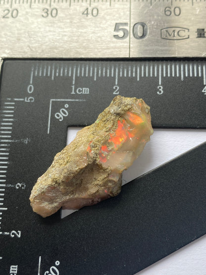 ROUGH UNTREATED NATURAL OPAL : ZACATECAS, MEXICO      14.08Ct.  MFG4962