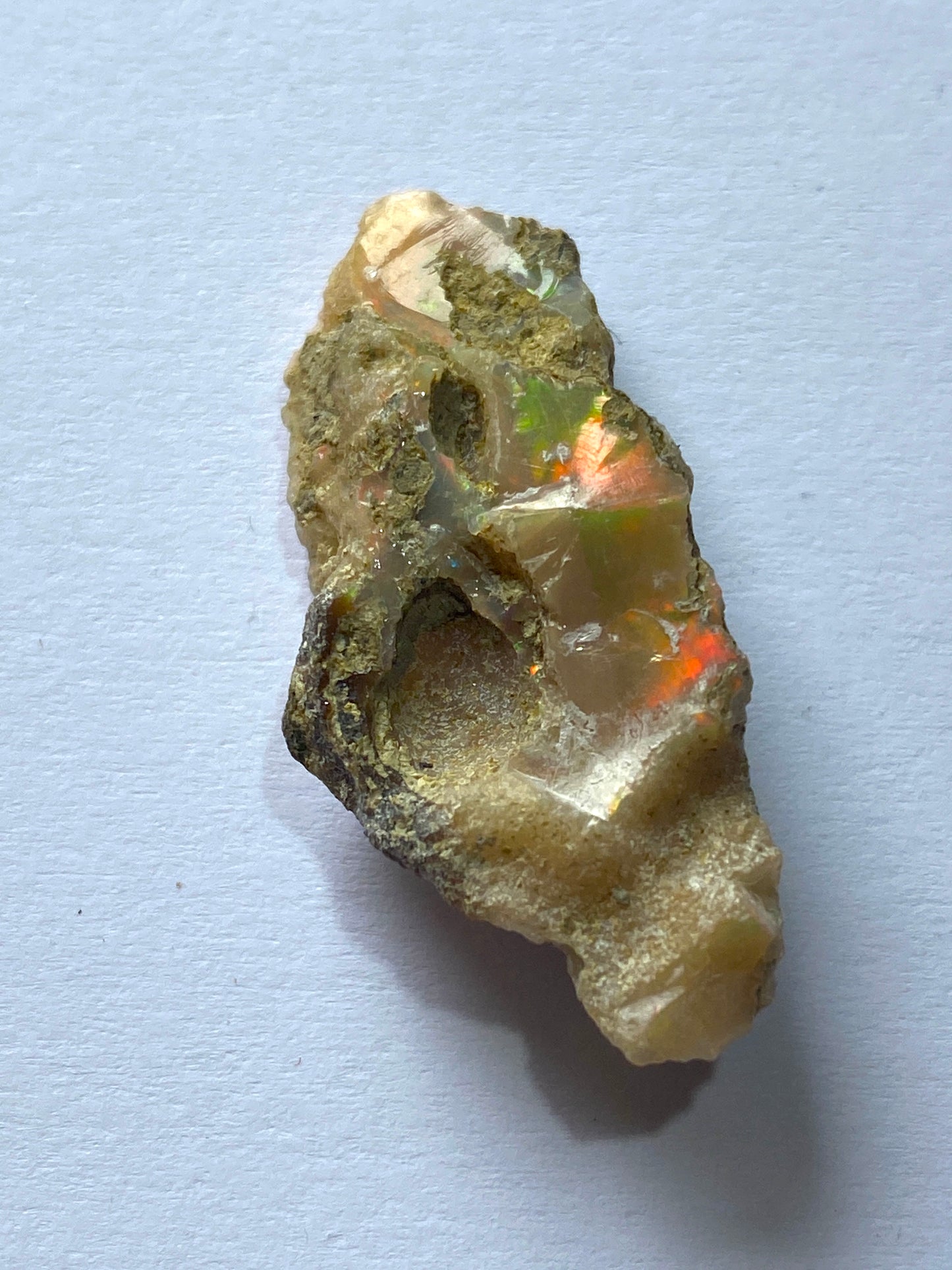 ROUGH UNTREATED NATURAL OPAL : ZACATECAS, MEXICO      14.08Ct.  MFG4962