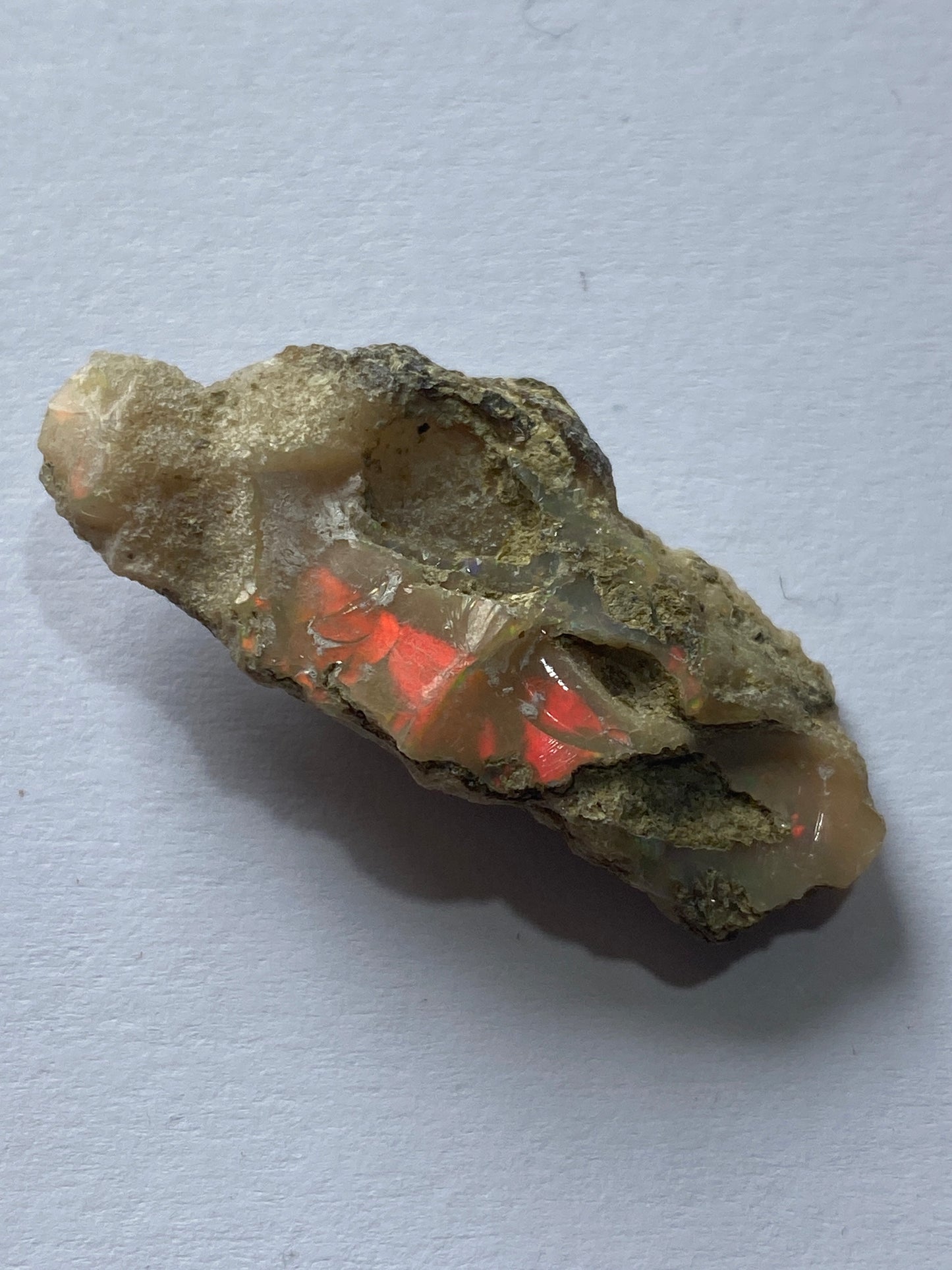 ROUGH UNTREATED NATURAL OPAL : ZACATECAS, MEXICO      14.08Ct.  MFG4962
