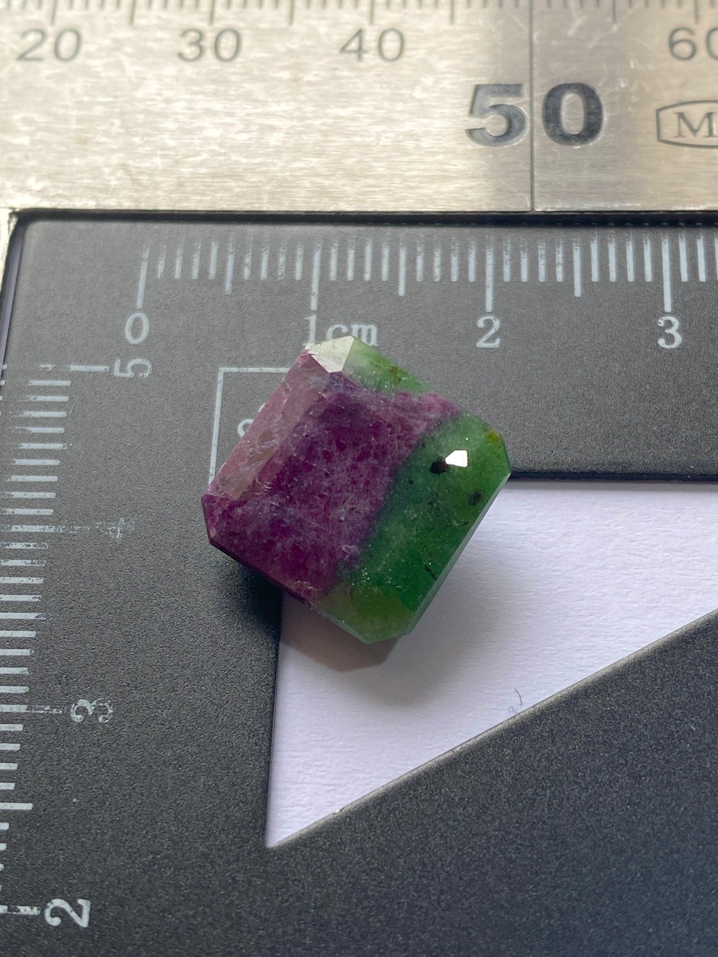 RUBY IN ZOISITE NATURAL GEMSTONE : MUNDARARA MINE, LONGIDO, TANZANIA 11.42Ct MFG4963